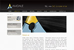 The new Amdale website